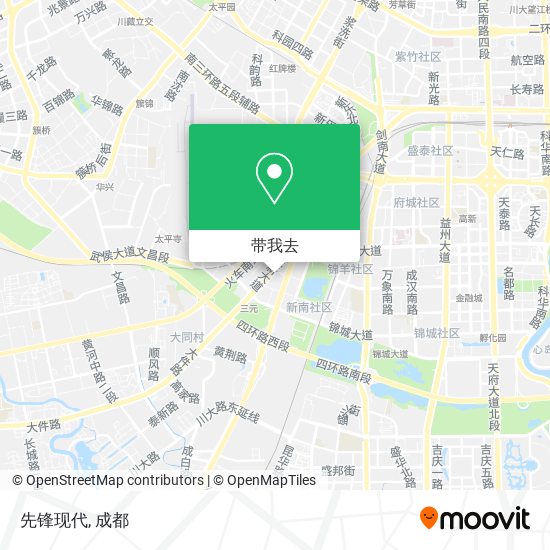 先锋现代地图
