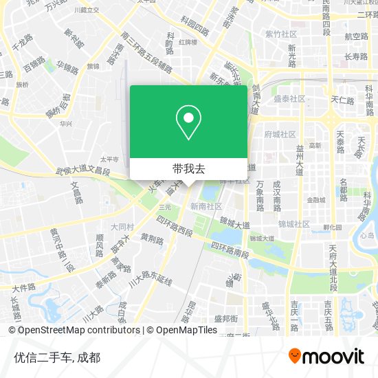 优信二手车地图