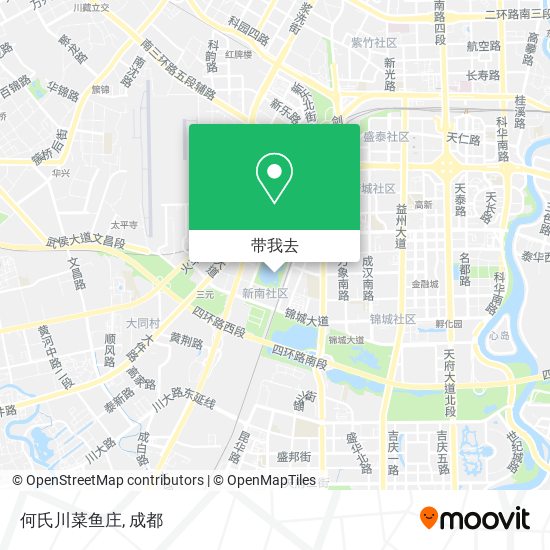 何氏川菜鱼庄地图