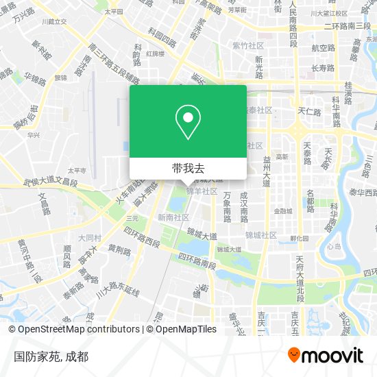 国防家苑地图