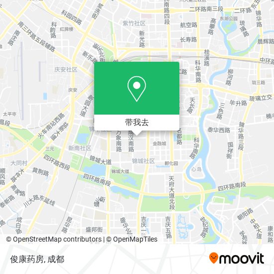 俊康药房地图