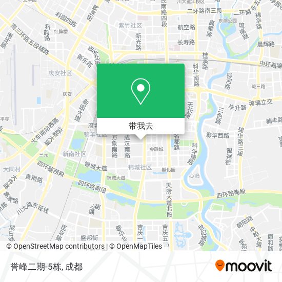 誉峰二期-5栋地图
