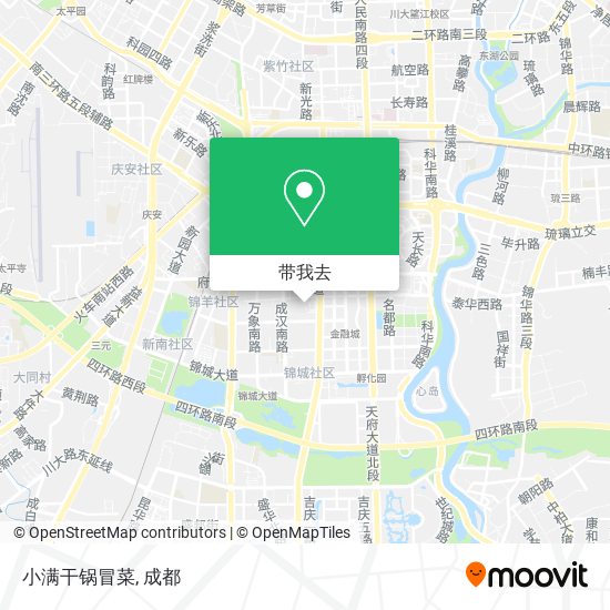 小满干锅冒菜地图