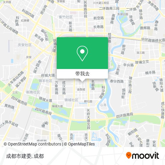 成都市建委地图