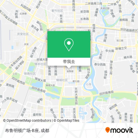 布鲁明顿广场-B座地图
