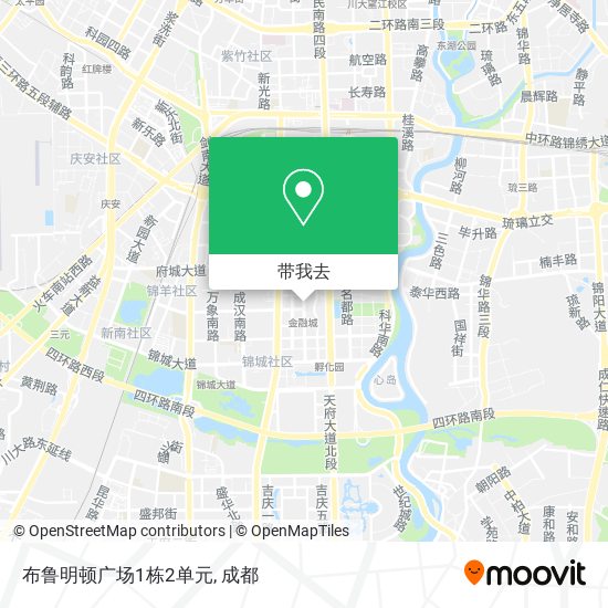 布鲁明顿广场1栋2单元地图