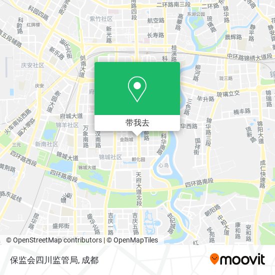 保监会四川监管局地图