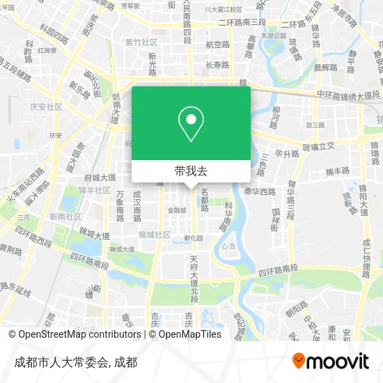 成都市人大常委会地图