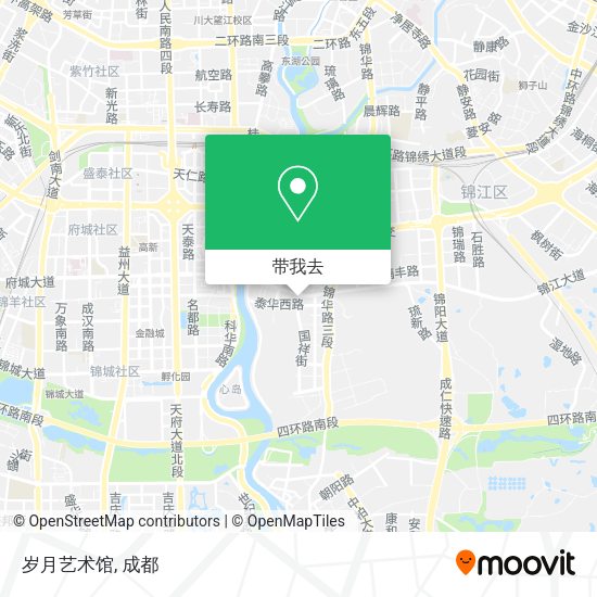 岁月艺术馆地图