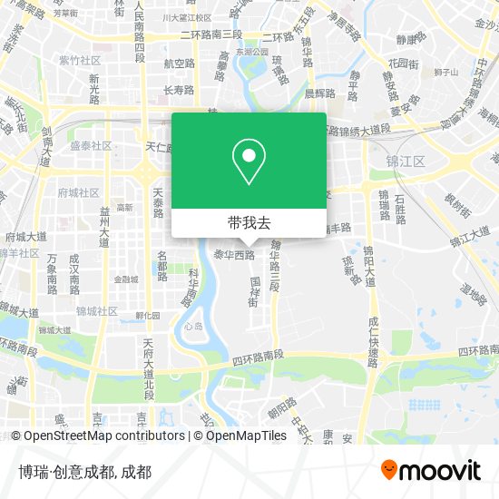 博瑞·创意成都地图