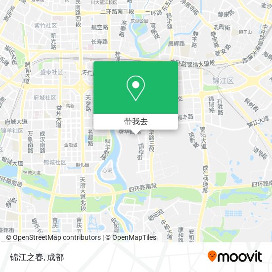 锦江之春地图