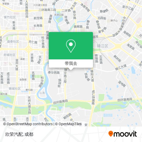 欣荣汽配地图