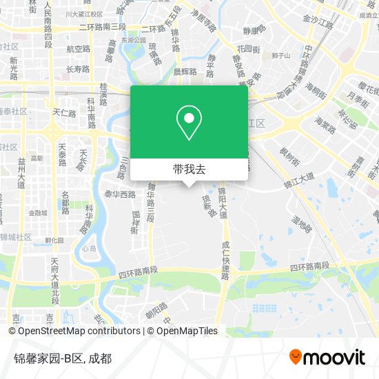锦馨家园-B区地图