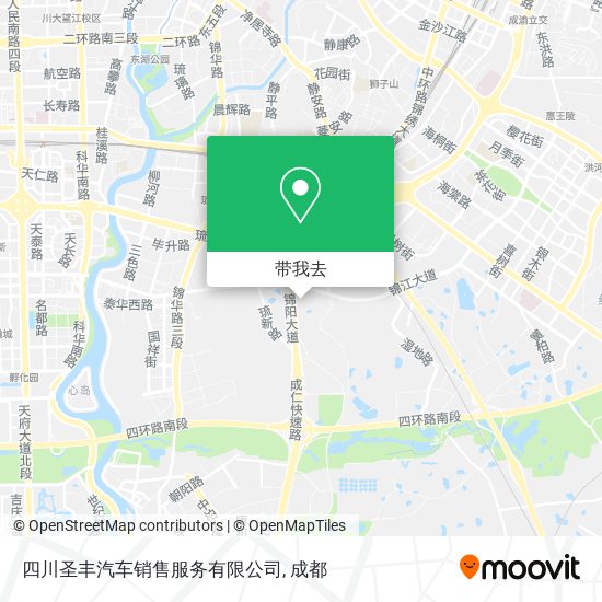 四川圣丰汽车销售服务有限公司地图