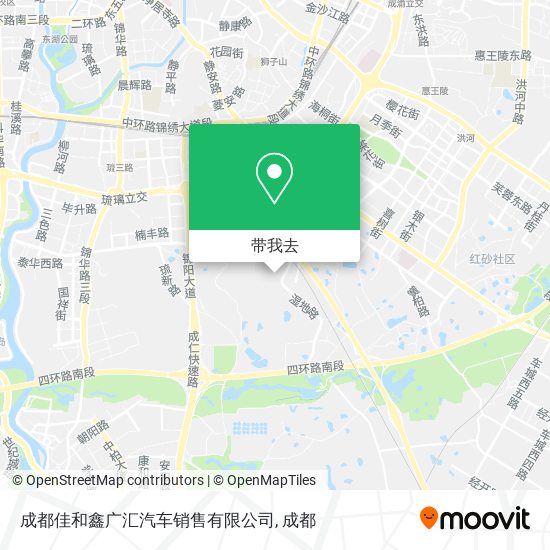 成都佳和鑫广汇汽车销售有限公司地图