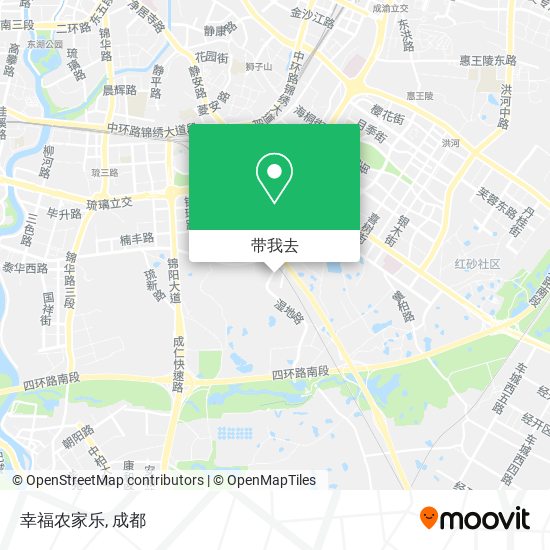 幸福农家乐地图