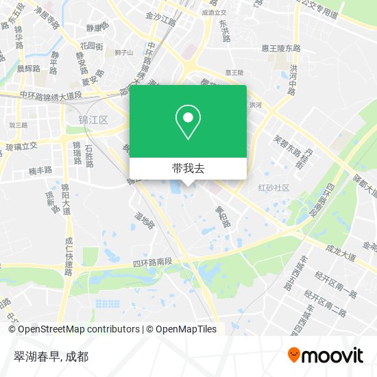 翠湖春早地图