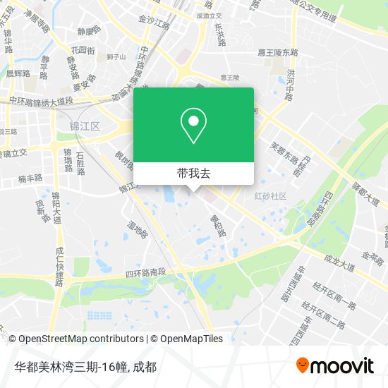 华都美林湾三期-16幢地图