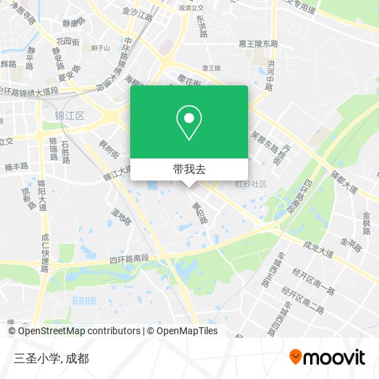 三圣小学地图