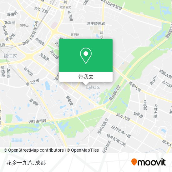 花乡一九八地图