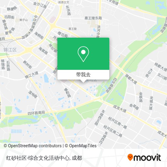 红砂社区-综合文化活动中心地图