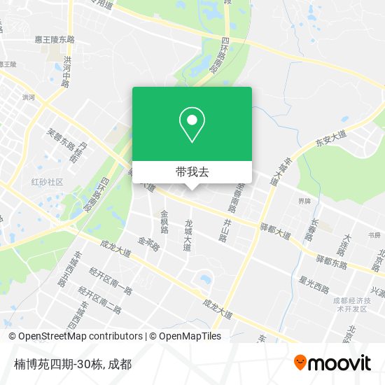 楠博苑四期-30栋地图