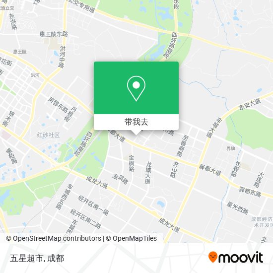 五星超市地图