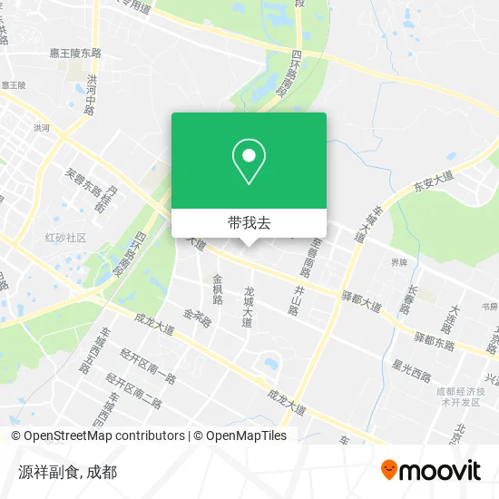 源祥副食地图