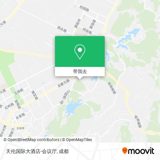 天伦国际大酒店-会议厅地图