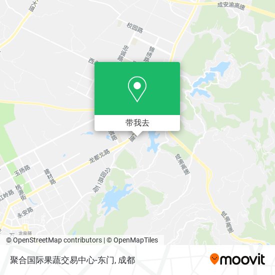 聚合国际果蔬交易中心-东门地图