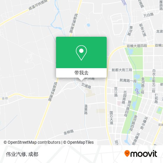 伟业汽修地图