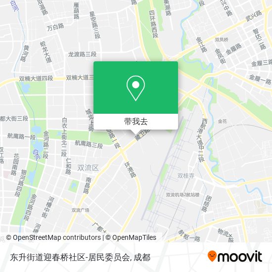 东升街道迎春桥社区-居民委员会地图