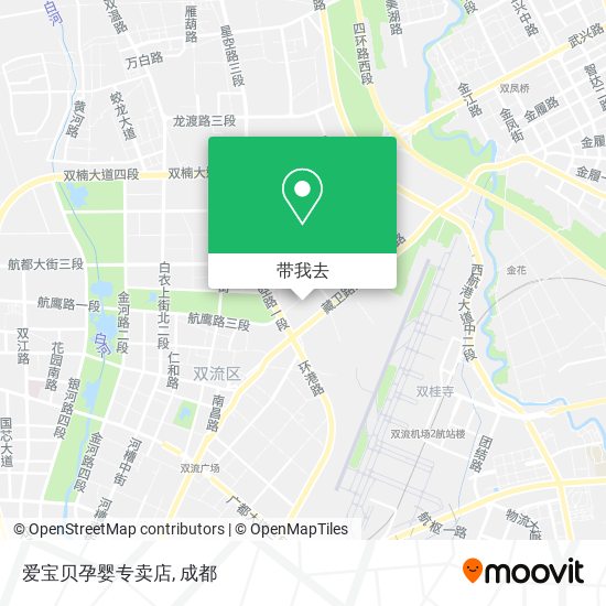 爱宝贝孕婴专卖店地图