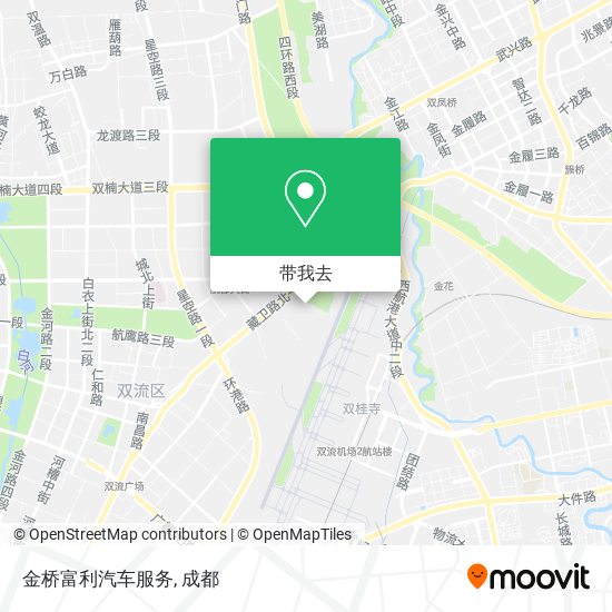 金桥富利汽车服务地图