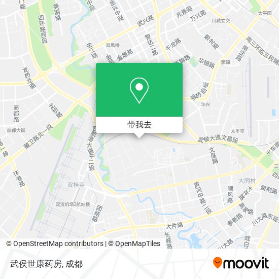 武侯世康药房地图