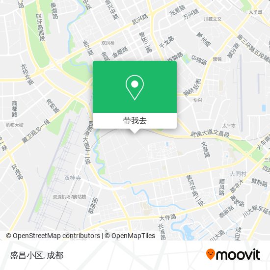 盛昌小区地图