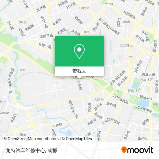 龙特汽车维修中心地图