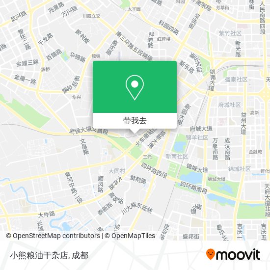小熊粮油干杂店地图