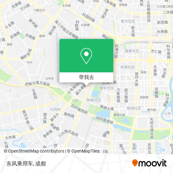 东风乘用车地图