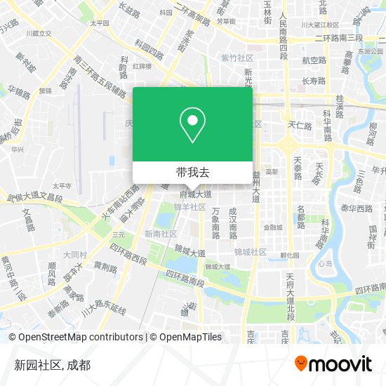 新园社区地图