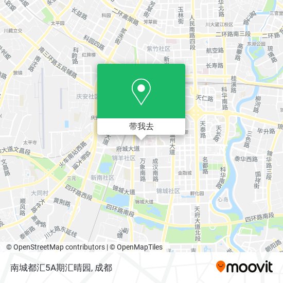 南城都汇5A期汇晴园地图