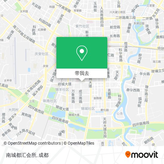 南城都汇会所地图