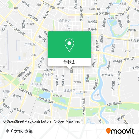 庾氏龙虾地图