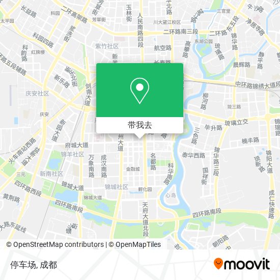停车场地图