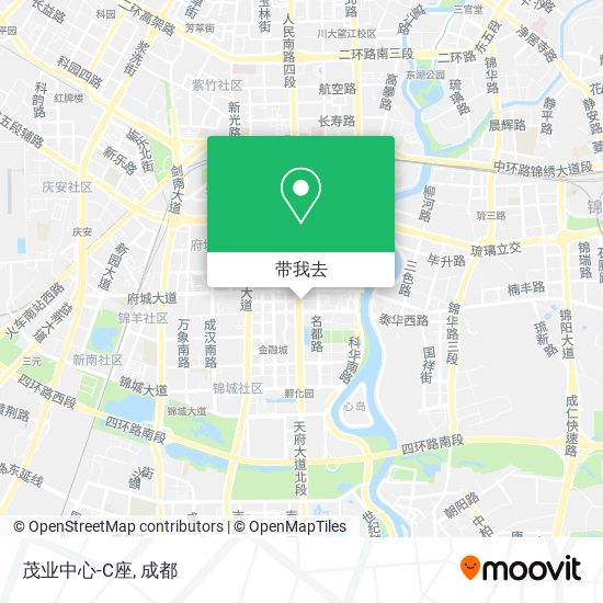茂业中心-C座地图