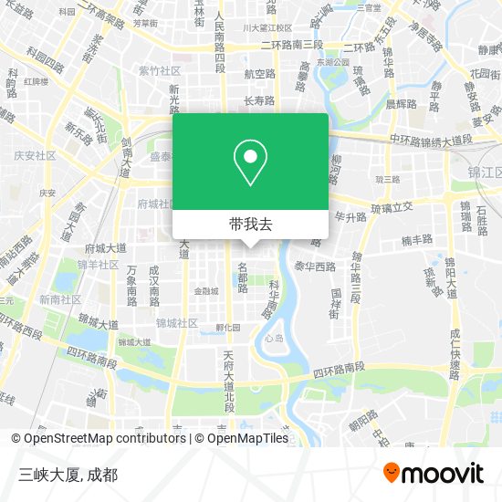 三峡大厦地图