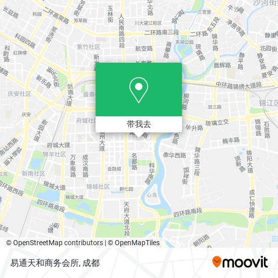 易通天和商务会所地图