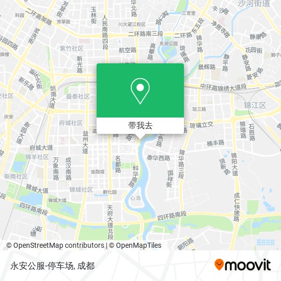 永安公服-停车场地图