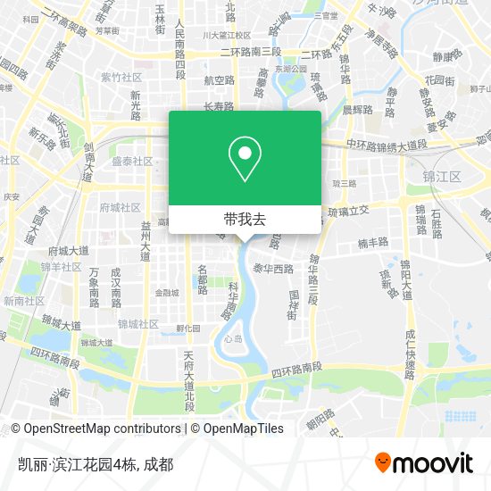 凯丽·滨江花园4栋地图