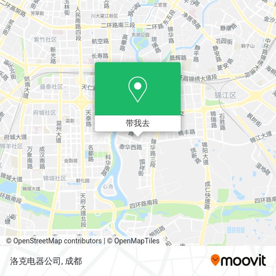 洛克电器公司地图
